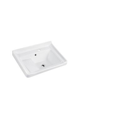 China China Manufacturer Durable Countertop Mounted Ceramic Sink Wash Basin For Bathroom for sale