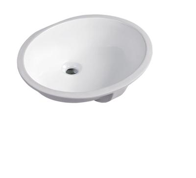 China Durable New Arrival Under Counter Basin Ceramic Bathroom Sink Rectangle Lavatory Sink for sale