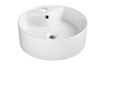 China Durable Luxury Modern Style Wall Art Hung Wash Basin Bathroom White Ceramic Basin Sinks for sale