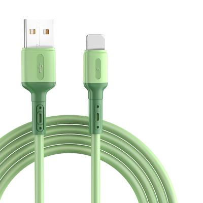 China 2022 newest high quality 3A multifunctional 1M 1.5 2M colorful silicone charger cable for iphone for sumsung for xiaomi fast charging cable for sale