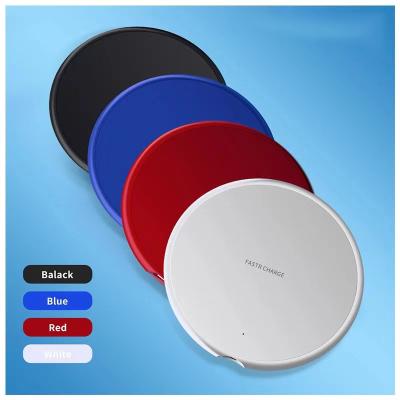 China 10W Qi Wireless Charger Pad LED Light Fast Charging Wireless Charger for iphone 12 mini 11 pro Max Xs X 8 plus for sale