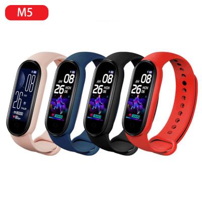 China Wifi M5 Smart Watches Smart Heart Rate Blood Pressure Monitor Band Sports Fitness Tracker Pedometer Wristband For Women Men for sale