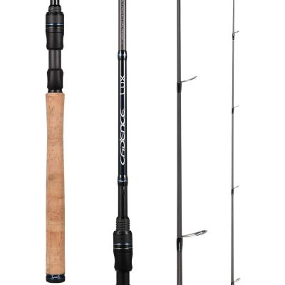 China 100% CARBON Cadence Lux Highly Sensitive Fishing Rod Spinning With SIC Insert 30T Carbon Fiber Rod Blanks For Bass Fishing Rod for sale