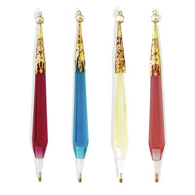 China New Custom Resin Pen Used Diamond Paint Tool Hand Drill Customization For Diamond Spot Paint Accessories Metal Tip Pen for sale