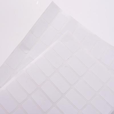 China Personalized Custom 64 Grid Self-adhesive Glue Paper Blank Sticker Label Copy Printing Paper Handwritten High Viscosity Stick for sale