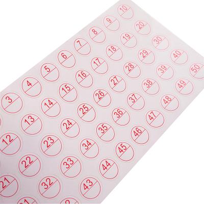 China Personalized Customization Diamond Painting Self-adhesive Glue Self-adhesive Custom Paper Label Blank Manuscript Printing Paper Label Stick High Viscosity for sale