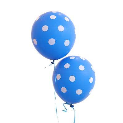 China Promotional Balloon Toy 2021 Wholesale Suppliers Blue Inflatable Latex Balloon For Party for sale