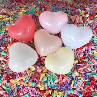 China Toy Propose Marriage Heart Shape promotional for valentines day party latex balloons for sale