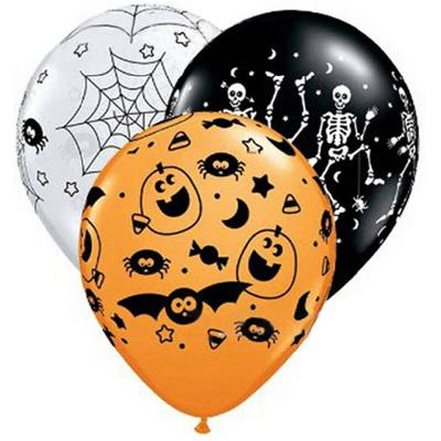 China Happy Toy Promotional Balloon Halloween Party Latex Balloons High Quality Custom Printing for sale