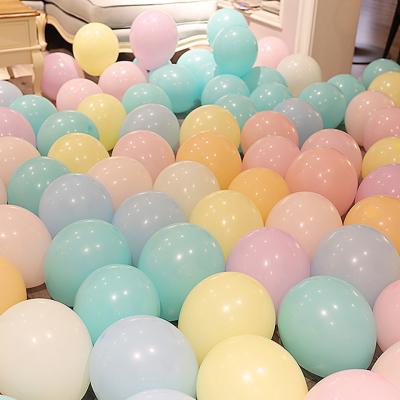 China 12inch Disposable Eco-friendly Glossy Inflatable Air Balls For Birthday Party Decoration Latex Balloons for sale