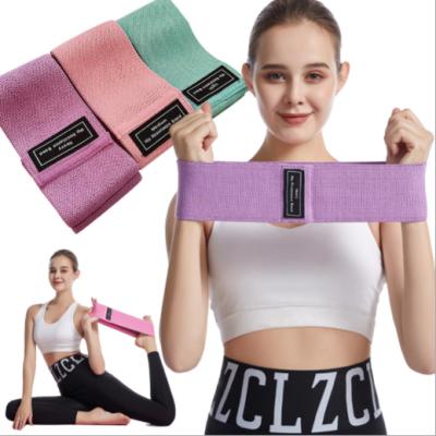 China High Booty Loop Band Circle Hip Yoga Exercise Band Resistance Hip Elastic Strength Resistance Band for sale