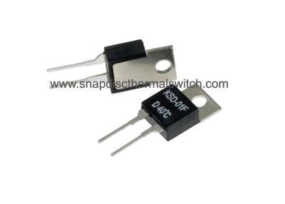 中国 Auto Reset KSD-01F Miniature Thermal Switch for AC120V/220V & DC48V 販売のため