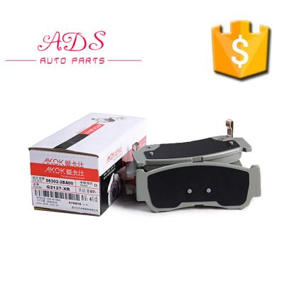 China Brake System Wholesales China Manufacture Supply NEW Brake Pads For SANTA FE OEM: 58302-2BA00 for sale