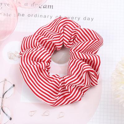 China Zhuyan Color Stripe Environmentally Friendly Hair Bands For Women Fashion Floral Scrunchies Custom Headbands Wholesale Print Hair Accessories for sale