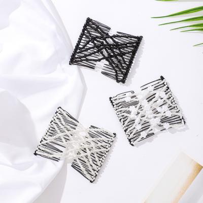 China Original factory good quality black white comb pearl creative fashion hair accessories set hair accessories for women for sale