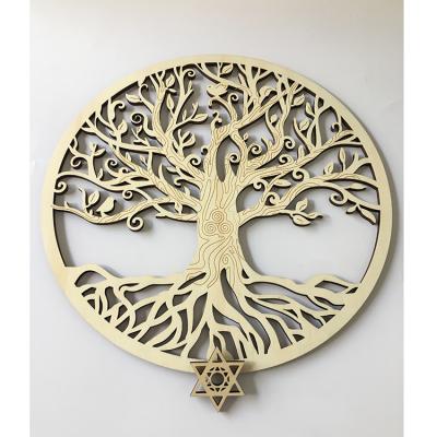 China China Supplier China Supplier Precision Flower Laser Cut Wood Handwork Wood Flower Laser Engraved for sale