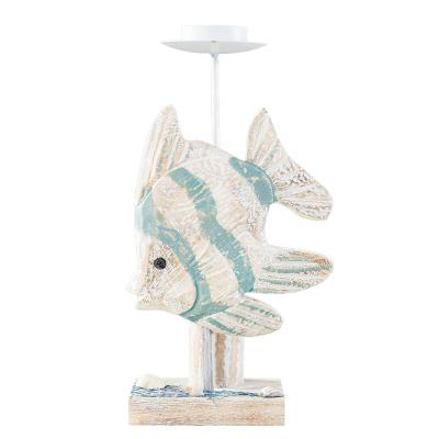 China Ocean Style Natural Material Mediterranean Fish Shaped Starfish Shell Shaped Unique Beach Sconce for sale