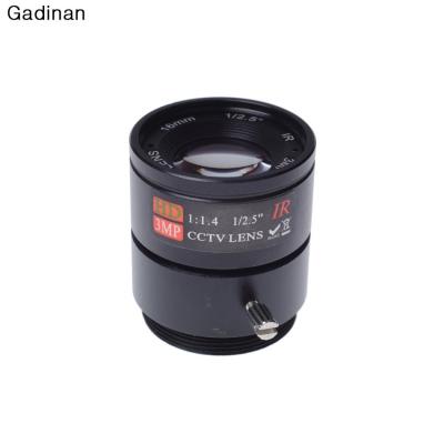 China 3MP 4mm/6mm/8mm/12mm/16mm CS Lens 1/2.5'' F1.4 CS Fixed IR 3.0 Megapixel CCTV Lens For IR 720P/1080P CCTV Security Cam for sale