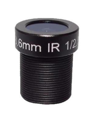 China 3.0 Megapixel Camera Lens 3.6mm 130 Degree 1/2.5'' inch, M12 mount, F2.0 aperture lens for sale