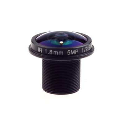 China 5mp 1.8mm 180 degree CCTV MTV Board IR Lens Fisheye Lens for Security CCTV Video 5MP IP camera for sale