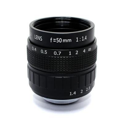 China 50mm lens C mount f/1.4 CCTV Lens C Mount 2/3 CCTV Lens features alloy casing with Quality Camera lens for sale