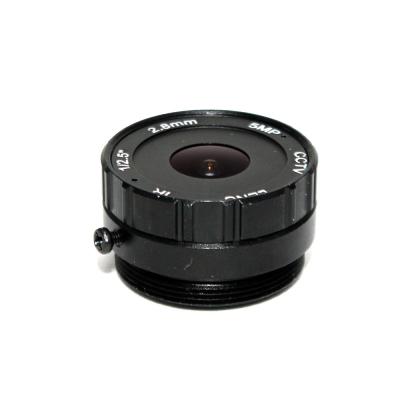 China 2.8MM Wide Angle 120 Degree CCTV Camera Lens Dome CS Mount Support CCTV IP Analog Camera 5MP Lens for sale