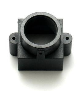 China Black S Mount Camera Lens Holder  For  M12 Mount Lens  CCD CMOs Sensor for sale