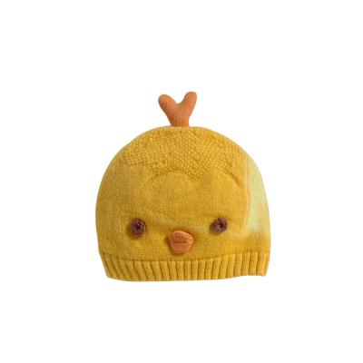 China Imitate XUFANG 2021 Animal New Fashion Autumn And Winter Baby Knitted Hats Chick Beanies Kids Winter Hats Cute Warm for sale