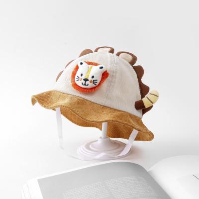 China XUFANG Dobby 2022 New Arrival Fashion In The Running Bucket Hat Baby Cartoon Shape Cute Toddler Caps for sale