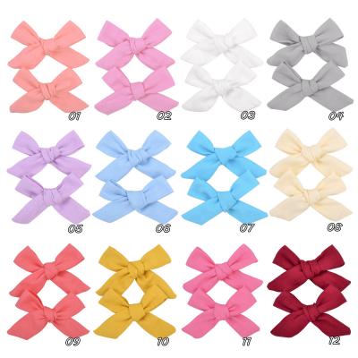 China Beautiful XUFANG Fashion Sweet Hair Accessories Decorative Flower Bow Baby Hair Pin Baby Barrette Flower Hair Clips for sale