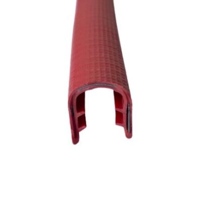 China Various Colors Customizable U-shaped Edge Trim Car Door Rubber Seals Pvc Sealing Strip for sale