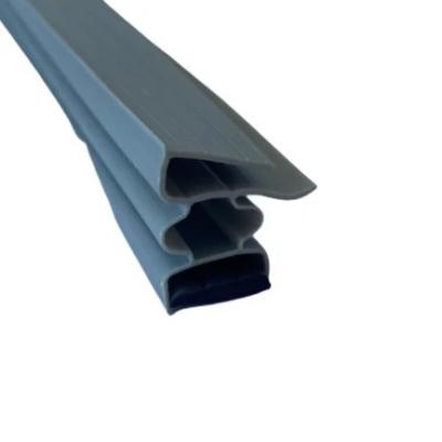 China Modern Freezers Good Pvc Extruded Cold Storage Soft Rubber Plastic Gasket Seal Strips for sale