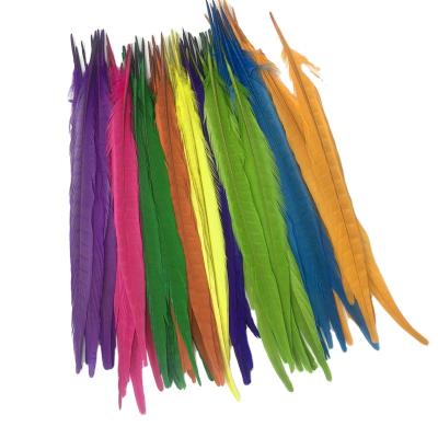 China Decorations The Factory Sells Pheasant Feathered 12-14 Inch (30-35cm) Dyed Pheasant Tail Feathers for sale