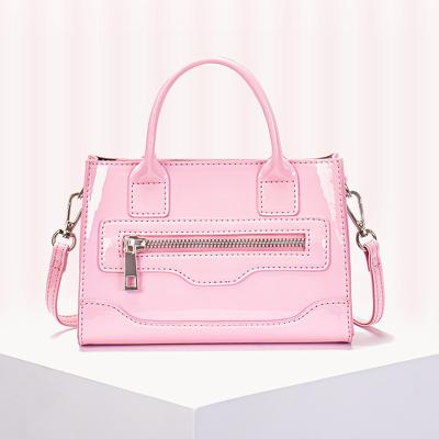 China High Quality New 2023 Summer Cute Mini Crossbody Bag Pink Color For Small Lady Bags Handbags To Tote Bag Candy Color Messenger Women for sale