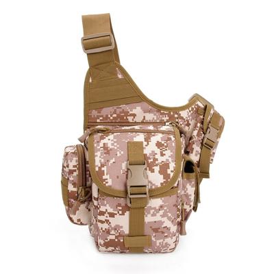 China Military Outdoor Sports Camouflage Waist Bag Hip Bumbag Belly Chest Bum Bag Gym Lumbar Shoulder Strap Pussy Pack Sling Backpack, Tactical Pussy Pack Bag mountaineer travel assault hydration for sale