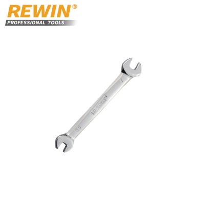 China Repair Hand Tool Rewin 8pcs Double End Wrench Set 5.5 to 24mm Fully Polished Hand Tools Spanner Set of Repair Tools for sale