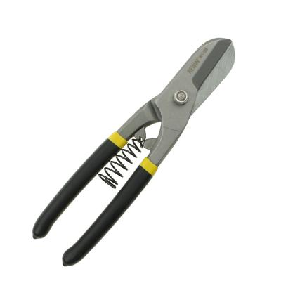 China Hot Selling German Type Sharpness Shears 8 Inch Tin Cutting Snips Hand Tools With Spring for sale