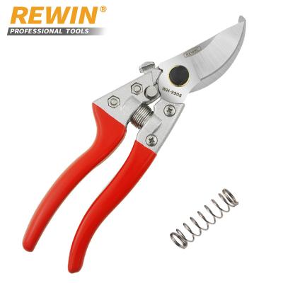 China Professional Sharpness Rewin Quality Trimming Scissors Protect Shears Pruners Pruning Flower Cutter For Branch Florist for sale