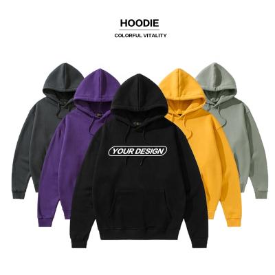 China Custom Embroidered High Quality Mens Street Style Oversized Sweatshirts Anti-Wrinkle Hoodies for sale