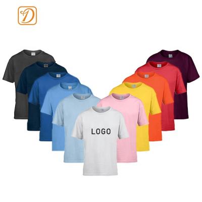 China Anti-wrinkle fashion parent-child T-shirt cotton T-shirt high quality custom embroidered printed T-shirt for sale