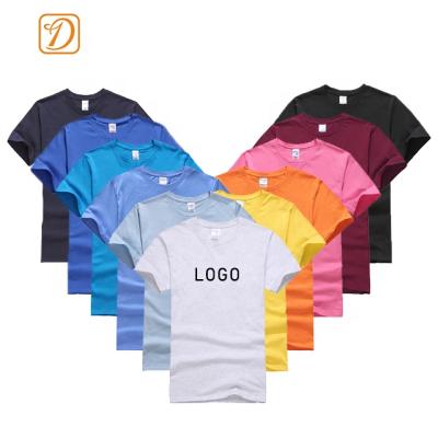 China 2022 Embroidery High Quality Custom T-shirt Unisex Printing Anti-Wrinkle Wholesale Cotton T-shirt for sale