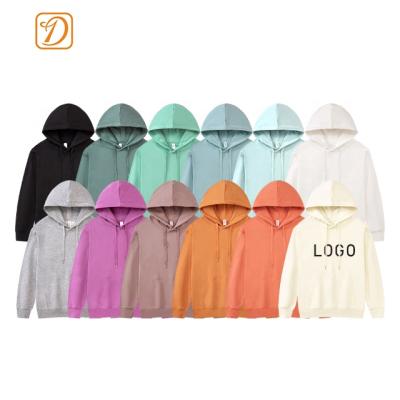 China 2022 Anti-wrinkle high quality 100% cotton Hoodie custom embroidered printed hoodie for both men and women for sale