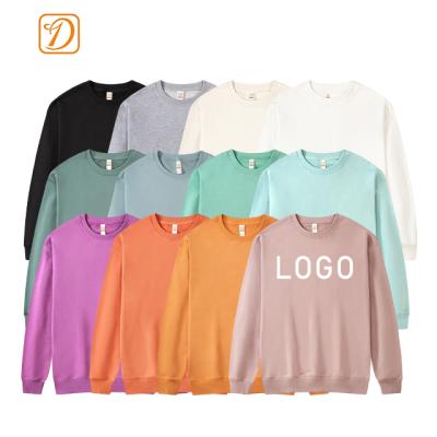 China Custom Printing High Quality Empty Long Sleeve Embroidery Sweatshirt Anti-wrinkle Pullover Hoodies Unisex Sweatshirts for sale