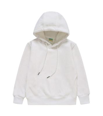 China White Knitted 100% Cotton Breathable Pullover Cartoon Hoodies Boys Hoodiesandswee for sale