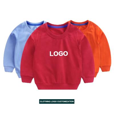 China High Quality New Arrival Fashionable Children's Sweater Anti-wrinkle Kid Crewneck 100% Cotton Sweater custom your own logo for sale