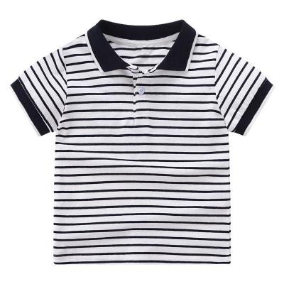 China Compressed 100% Cotton Kids Polo Shirts Custom Logo Kids Polo T-shirts Boys Polo Shirts for sale