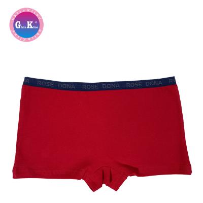 China Yiwu, China, Antibacterial Girl Boxer Panties, Women's Cotton Panties With A Lettered Waistband for sale