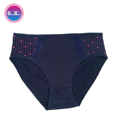 China Plus-size mom antibacterial conservative female pants, a pair of panties suitable for middle-aged women for sale