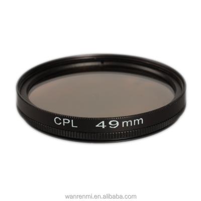 China Black Universal 49mm FULL Camera Lens Lens Filters For Canon Nikon Pentax Olympus Sigma Tamron Camera for sale