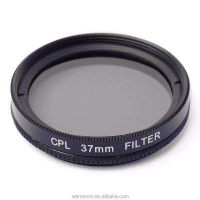 China Black Circular 37mm Polarizer FULL Filter For DSLR SLR Digital Camera Lens for sale